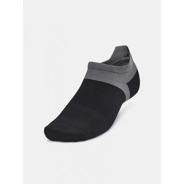  Ponožky UNDER ARMOUR AD RUN LITE NS (3 PÁRY) 1386237-001 ČERNÁ 