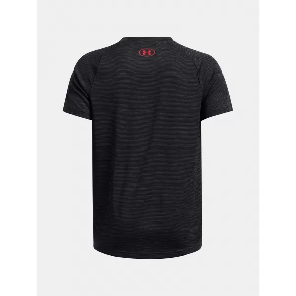  Chlapecké triko UNDER ARMOUR TECH TEXTURED SS 1382790-003 ČERNÁ 