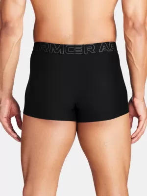 Pánské boxerky UNDER ARMOUR M PERF TECH 3IN (1KS) 1383877-001 ČERNÁ
