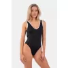 NEBBIA Celé černé plavky French style 460 BLACK