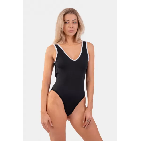  NEBBIA Celé černé plavky French style 460 BLACK 