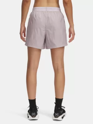 Dámské kraťasy UNDER ARMOUR RIVAL WOVEN SHORT 1389628-009 ŠEDÁ