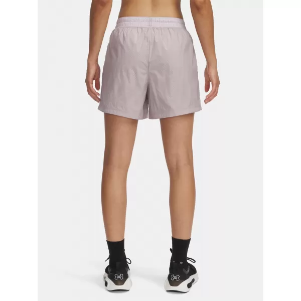  Dámské kraťasy UNDER ARMOUR RIVAL WOVEN SHORT 1389628-009 ŠEDÁ 