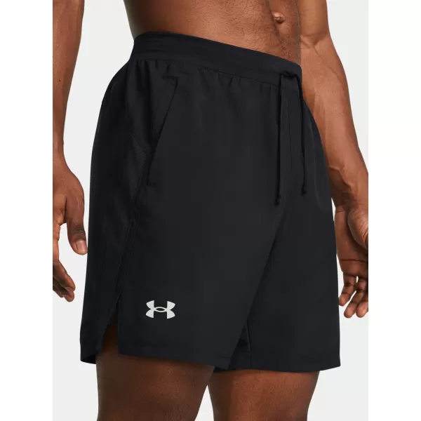  Pánské kraťasy UNDER ARMOUR LAUNCH 7 UNLINED SHORTS 1382622-001 ČERNÁ 
