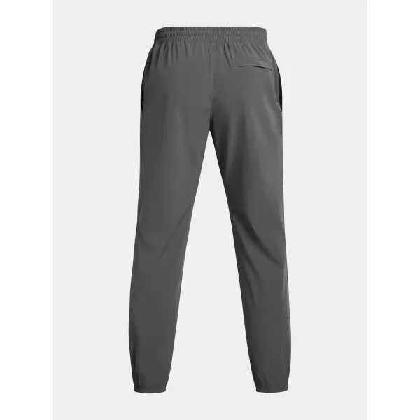  Pánské tepláky UNDER ARMOUR VIBE WOVEN JOGGER 1386557-025 ŠEDÁ 