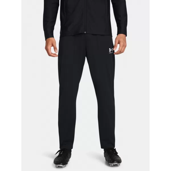  Pánské sportovní kalhoty UNDER ARMOUR MS CH. PIQUE PANT 1382602-001 ČERNÁ 