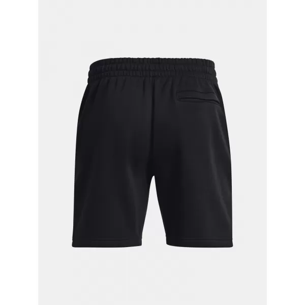  Pánské kraťasy UNDER ARMOUR ESSENTIAL FLEECE SHORTS 1380377-001 ČERNÁ 