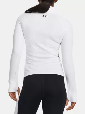 Dámské triko UNDER ARMOUR TRAIN CW 1/2 ZIP 1379886-100 BÍLÁ