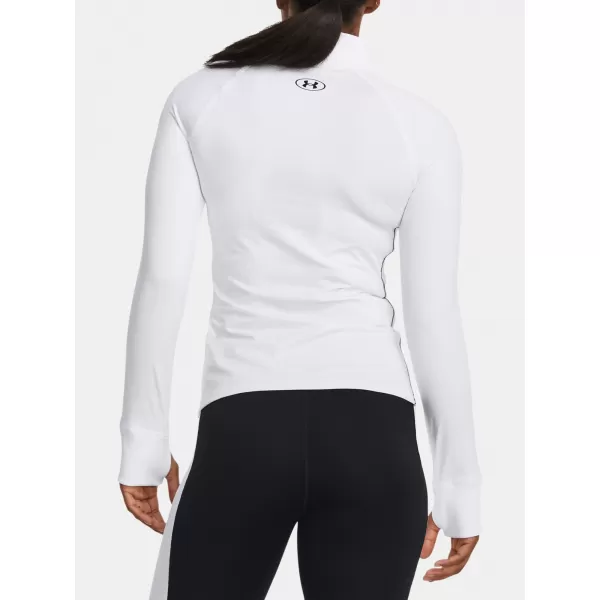  Dámské triko UNDER ARMOUR TRAIN CW 1/2 ZIP 1379886-100 BÍLÁ 