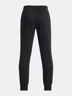 Chlapecké tepláky UNDER ARMOUR RIVAL FLEECE JOGGERS 1379787-001 ČERNÁ