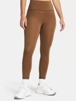 Dámské legíny UNDER ARMOUR MERIDIAN ANKLE LEG 1382525-253 HNĚDÁ