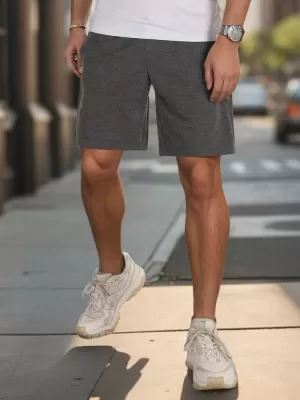 Pánské kraťasy DSTREET TMAVĚ ŠEDÁ