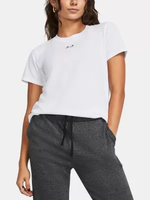 Dámské triko UNDER ARMOUR CAMPUS CORE SS 1383648-100 BÍLÁ