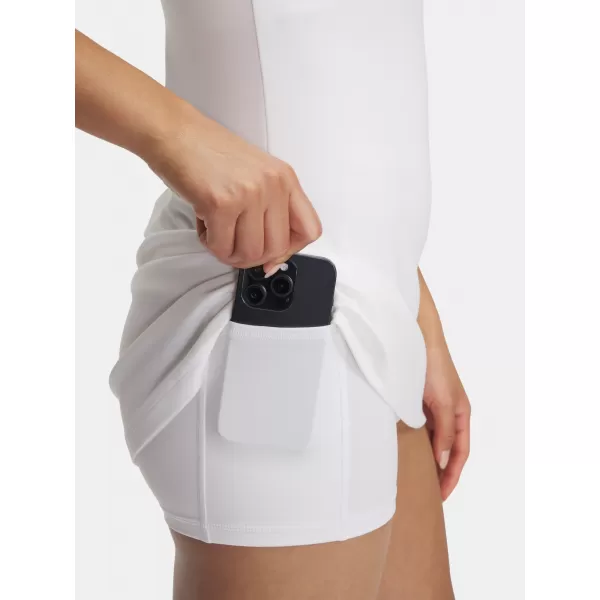  Dámské šaty UNDER ARMOUR MOTION DRESS 1384053-101 BÍLÁ 
