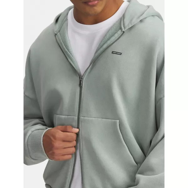  Pánská mikina UNDER ARMOUR ICON HWT FLEECE WASH FZ 6000651-348 ZELENÁ 