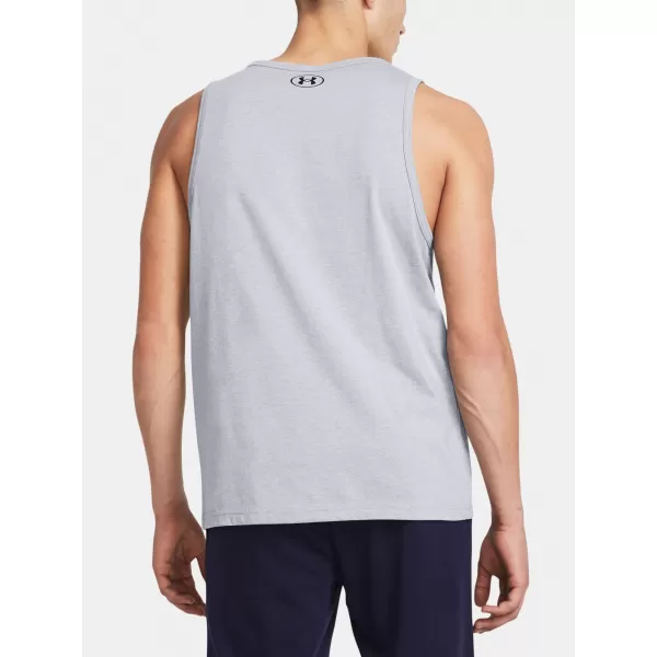  Pánské tílko UNDER ARMOUR SPORTSTYLE LOGO TANK 1382883-035 ŠEDÁ 