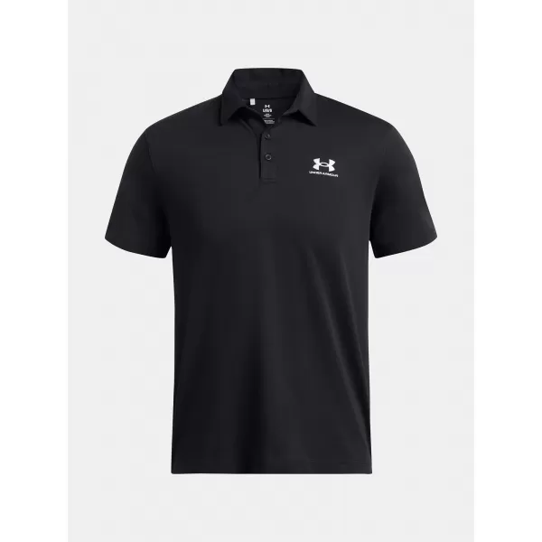 Pánské triko UNDER ARMOUR ICON POLO 1386608-001 ČERNÁ 