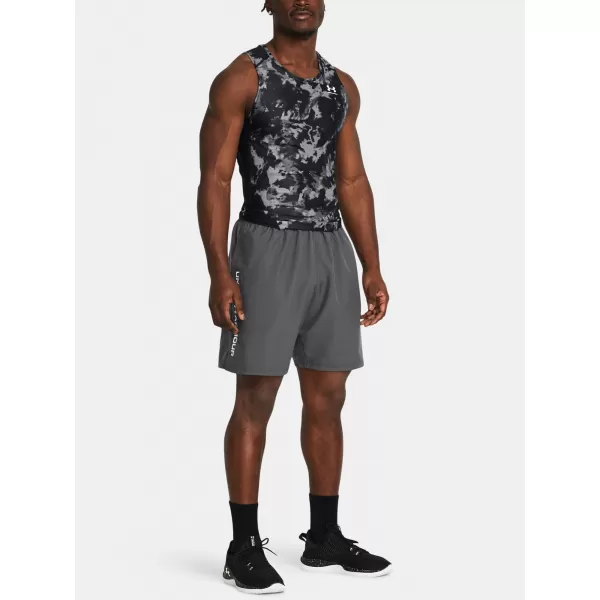  Pánské kraťasy UNDER ARMOUR WOVEN WDMK SHORTS 1383356-025 ŠEDÁ 