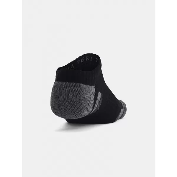  Ponožky UNDER ARMOUR PERFORMANCE COTTON NS (3 PÁRY) 1379526-001 ČERNÁ 
