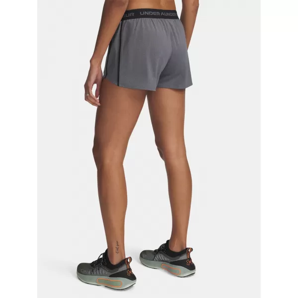  Dámské kraťasy UNDER ARMOUR TECH PLAY UP SHORTS 1389882-025 ŠEDÁ 