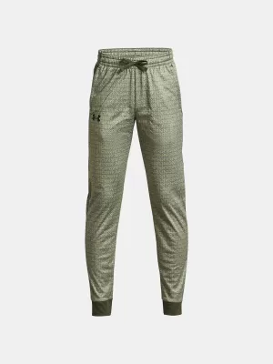Chlapecké sportovní kalhoty UNDER ARMOUR PENNANT 2.0 NOVELTY P 1373498-390 ZELENÁ