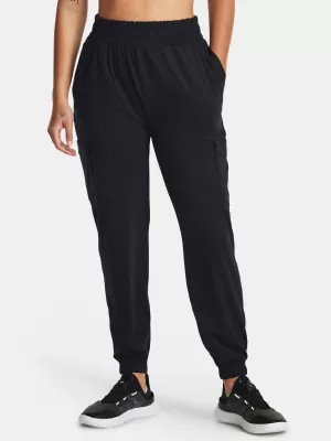 Dámské tepláky UNDER ARMOUR MERIDIAN CARGO JOGGER 1382524-001 ČERNÁ