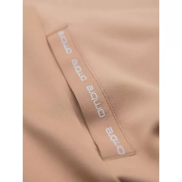  Pánská mikina OMBRE OM-SSZP-0210 BEIGE 
