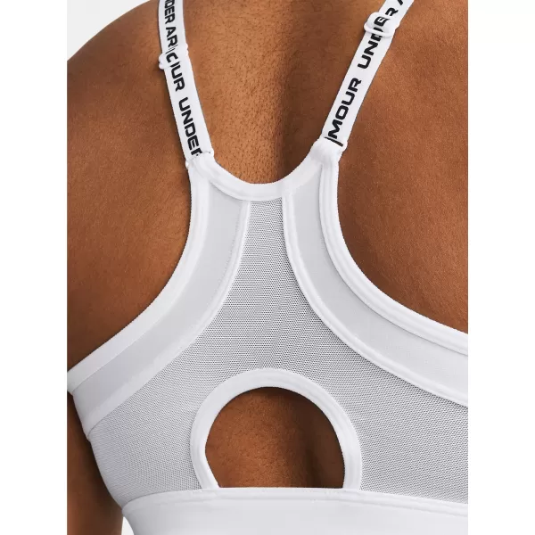  Dámská podprsenka UNDER ARMOUR INFINITY LOW 2.0 BRA 1384126-100 BÍLÁ 