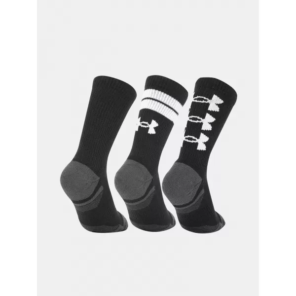  Ponožky UNDER ARMOUR PERF TECH NOV CREW (3 PÁRY) 1379515-002 ČERNÁ 