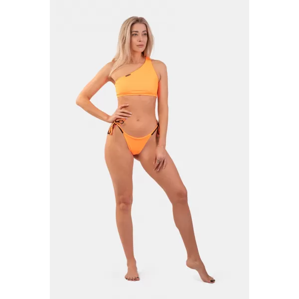 NEBBIA Oranžové Neon Bikini plavky – spodní díl na zavazování 453 ORANGE 