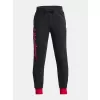 Chlapecké tepláky UNDER ARMOUR RIVAL FLEECE SCRIPT JGRS 1379789-001 ČERNÁ