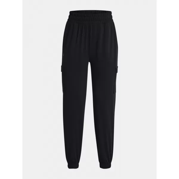  Dámské tepláky UNDER ARMOUR MERIDIAN CARGO JOGGER 1382524-001 ČERNÁ 