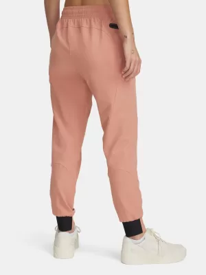 Dámské tepláky UNDER ARMOUR UNSTOPPABLE JOGGER 1376926-698 RŮŽOVÁ