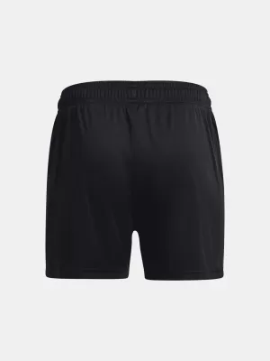 Dívčí kraťasy UNDER ARMOUR GS CH. KNIT SHORT 1379457-001 ČERNÁ