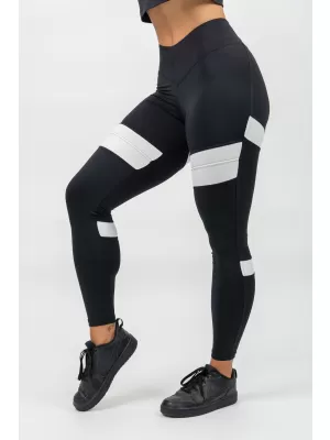 NEBBIA Legíny s vysokým pasem TRUE HERO 244 BLACK