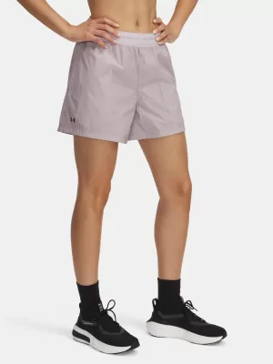 Dámské kraťasy UNDER ARMOUR RIVAL WOVEN SHORT 1389628-009 ŠEDÁ