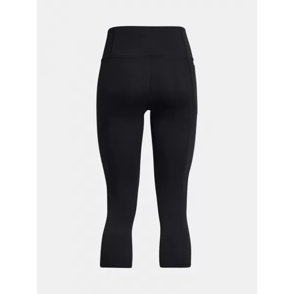  Dámské legíny UNDER ARMOUR MOTION CAPRI 1383609-001 ČERNÁ 