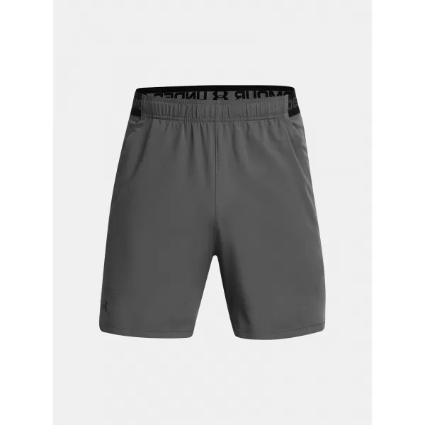  Pánské kraťasy UNDER ARMOUR VANISH WOVEN 6IN SHORTS 1373718-027 ŠEDÁ 