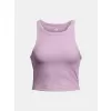 Dámské tílko UNDER ARMOUR MERIDIAN RIB CROP TANK 1384008-543 FIALOVÁ