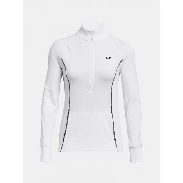  Dámské triko UNDER ARMOUR TRAIN CW 1/2 ZIP 1379886-100 BÍLÁ 