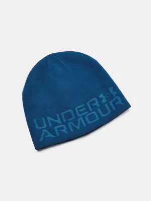 Chlapecká čepice UNDER ARMOUR REVERSIBLE HALFTIME BEANIE 1379999-426 MODRÁ