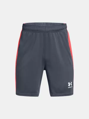 Chlapecké kraťasy UNDER ARMOUR BS CH. KNIT SHORT 1379705-044 ŠEDÁ