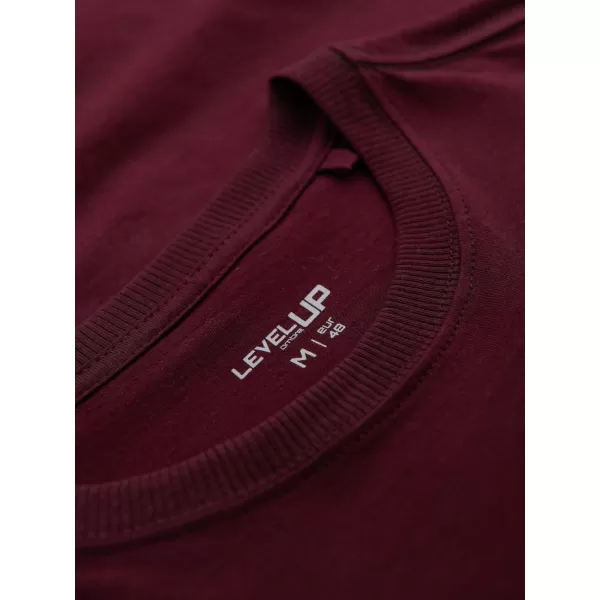  Pánské triko OMBRE OM-TSPT-0154 MAROON 