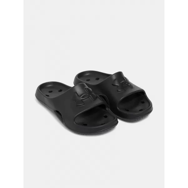  Chlapecké pantofle UNDER ARMOUR B LOCKER V SL 3028732-001 ČERNÁ 
