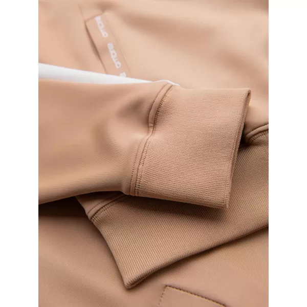  Pánská mikina OMBRE OM-SSZP-0210 BEIGE 