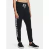 Dámské tepláky UNDER ARMOUR RIVAL TERRY GRAPHIC JOGR 1379437-001 ČERNÁ