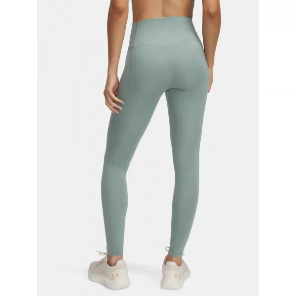  Dámské legíny UNDER ARMOUR MERIDIAN LEGGING 1382522-348 ZELENÁ 
