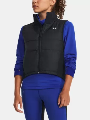 Dámská vesta UNDER ARMOUR STRM SESSION RUN VEST 1378502-001 ČERNÁ