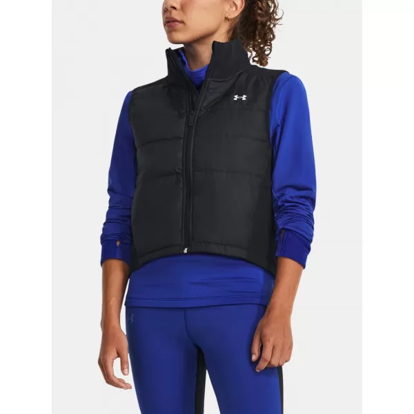  Dámská vesta UNDER ARMOUR STRM SESSION RUN VEST 1378502-001 ČERNÁ 