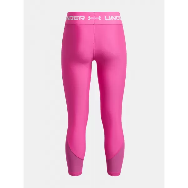  Dívčí legíny UNDER ARMOUR ARMOUR ANKLE CROP 1373950-652 RŮŽOVÁ 